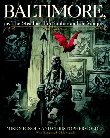 Baltimore illustrated novel deckle edge HC