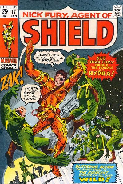 Nick Fury Agent of Shield vol 1.