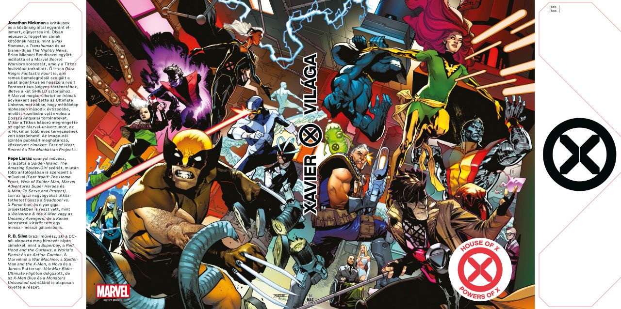 X-Men - Xavier világa / X hatványai  limitált változat